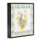 Stupell Industries Mother Bunny on Green Argyle Framed Giclee, design by Lee Ann Sanders
